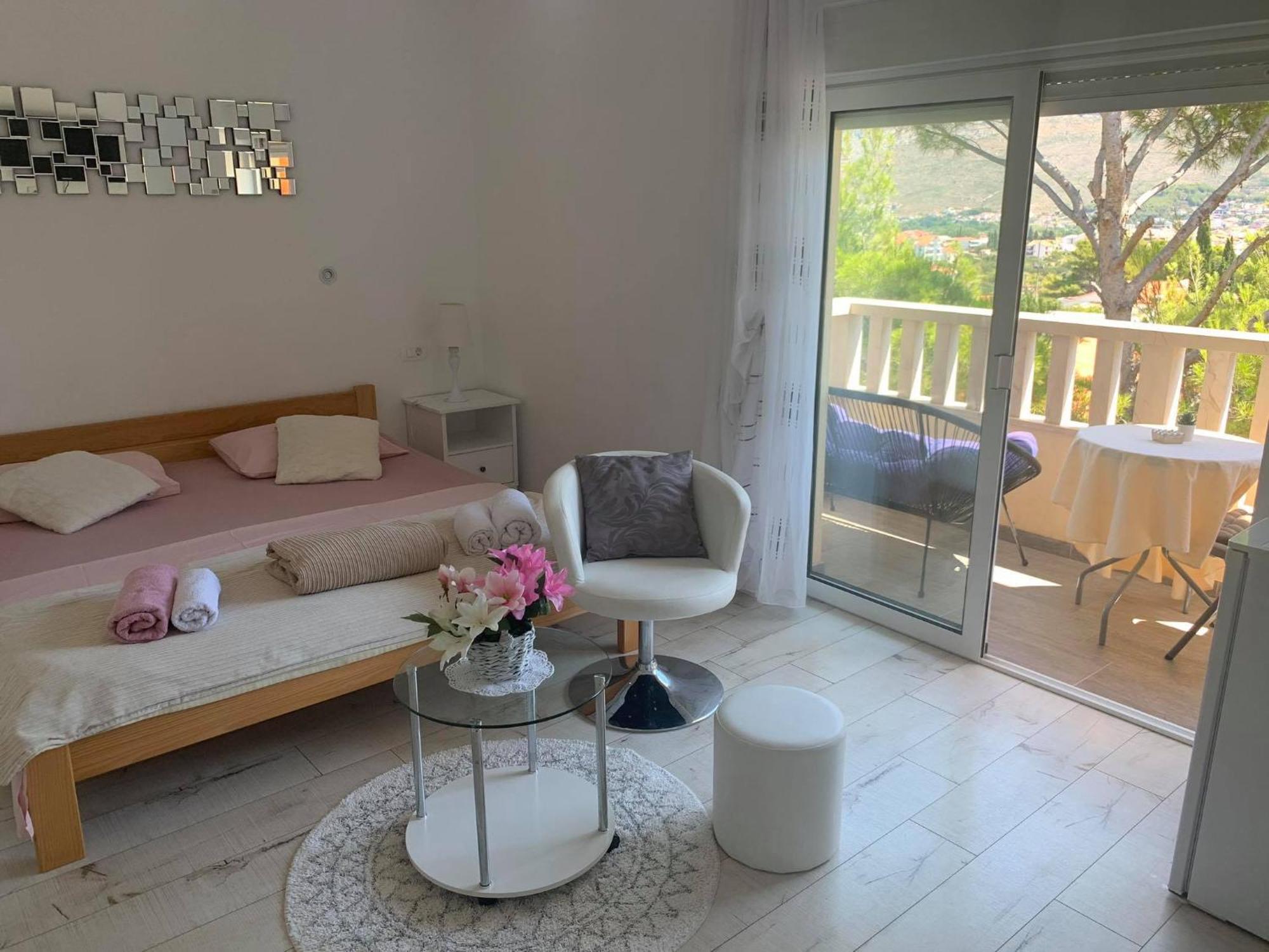 Super Horizont -Free Parking And Jaccuzzi Hotell Stobreč Rom bilde